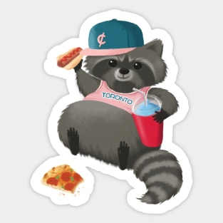 Rad Raccoon Sticker